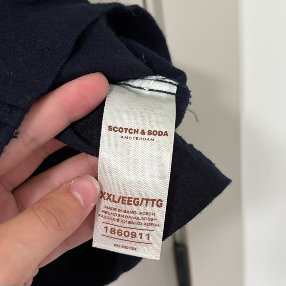 Linen Button-Up Shirt - Picture 7 of 10